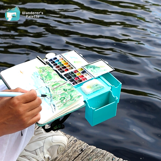 Magnetic Palette Adapter for Watercolor