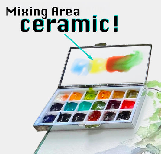 Magnetic Watercolor Travel Palette – alternate view