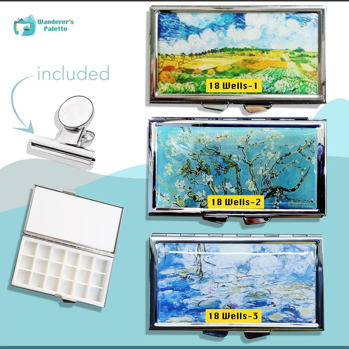Watercolor Travel Art Set | Plein Air Painting Set | Gift for Artist