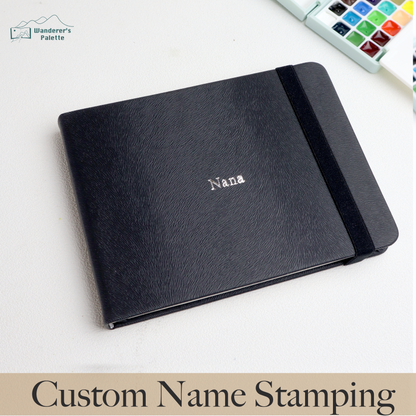 Personalized Watercolor Sketchbook - 4.7 × 6.3 in