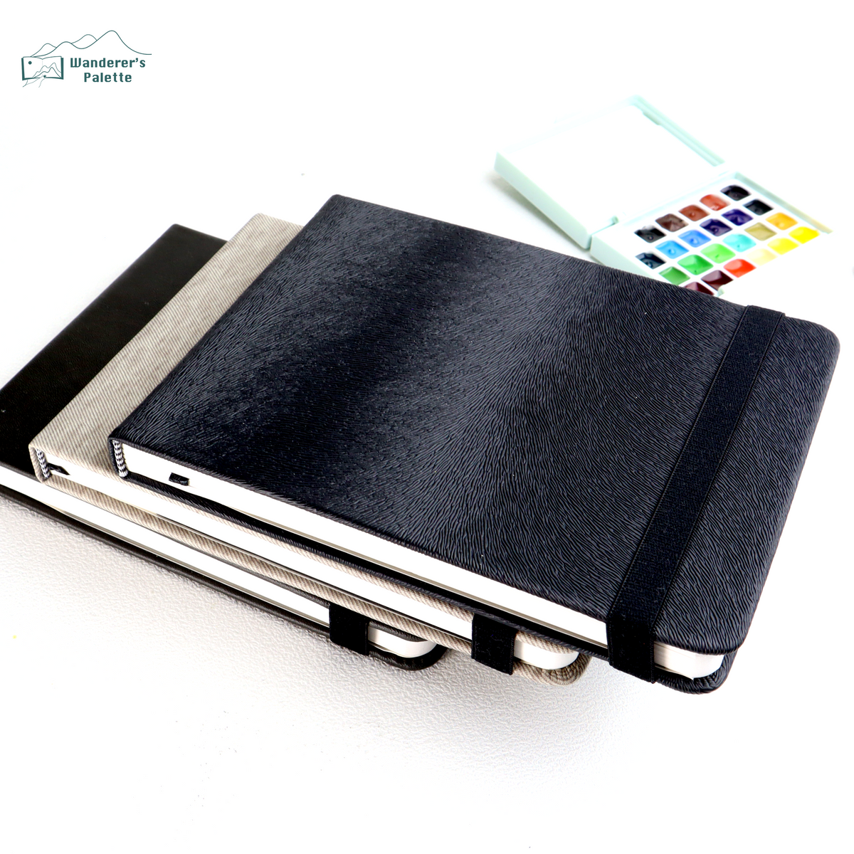 Personalized Watercolor Sketchbook - 4.7 × 6.3 in