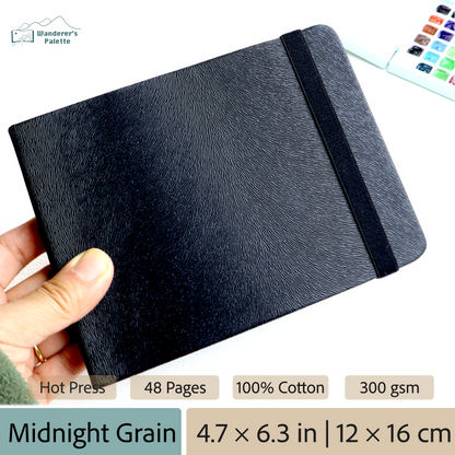 Personalized Watercolor Sketchbook - 4.7 × 6.3 in