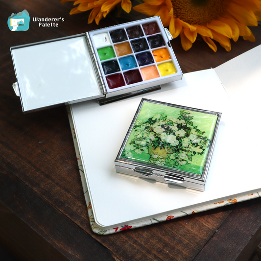 Magnetic Watercolor Travel Palette