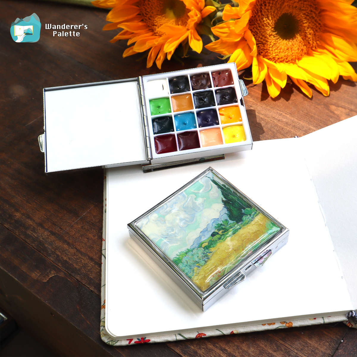 Magnetic Watercolor Travel Palette – product view 23