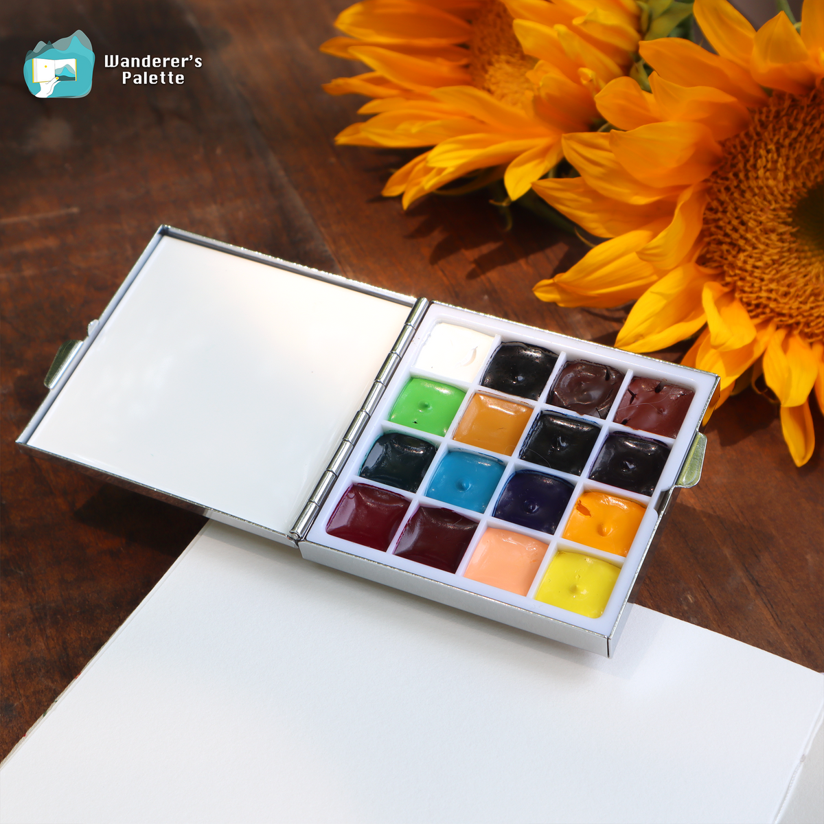 Magnetic Watercolor Travel Palette – product view 26