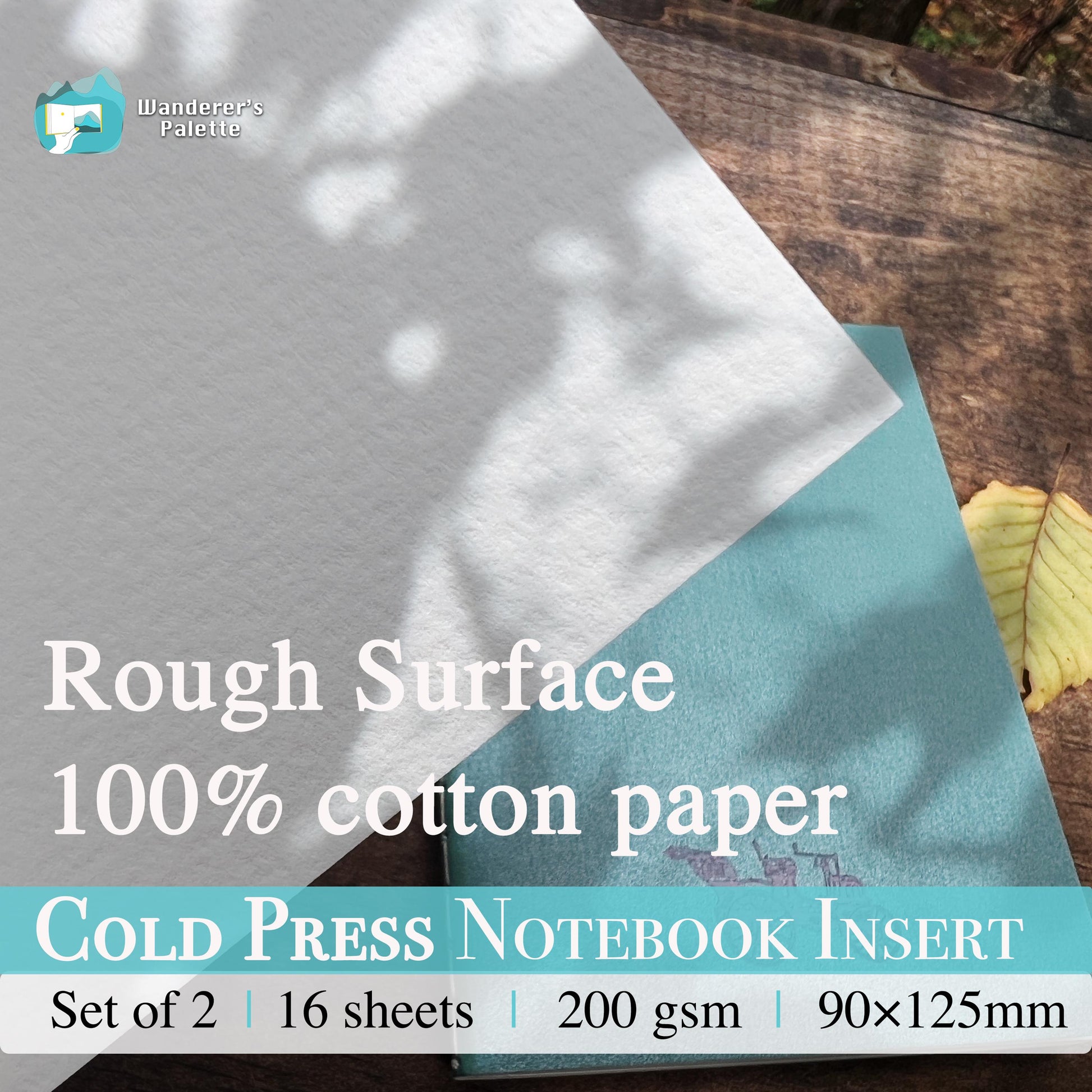 Traveler's notebook inserts packaging - set of 2 refills