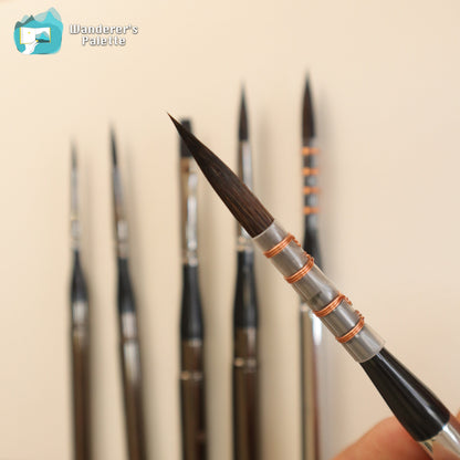 	Pos 7: Collapsible travel watercolor brush packaging