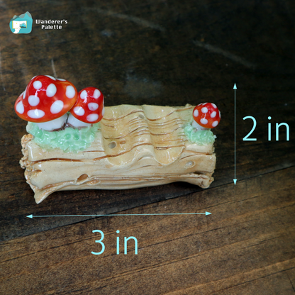 Handmade Ceramic Mushroom Watercolor Accessories | Artist Gift | Woodland Pottery