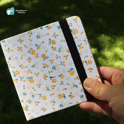 Cotton Paper Watercolor Journal | 100% Cotton 300gsm Travel Sketchbook for Painting & Plein Air, 4.7×4.7"