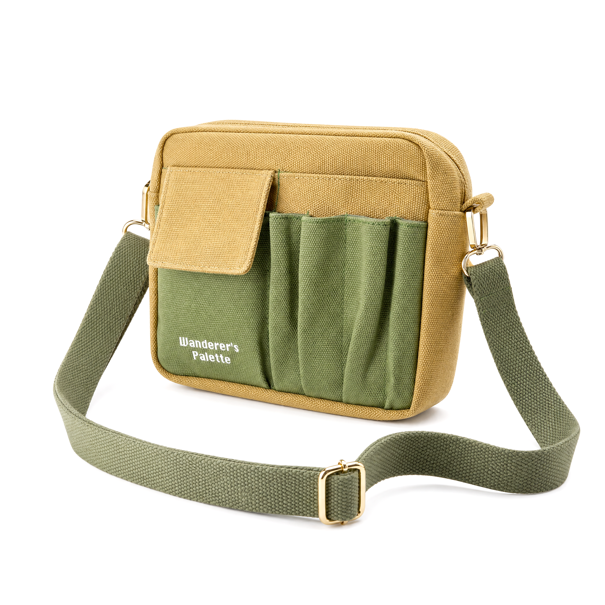 Artist's Field Bag in Khaki Green