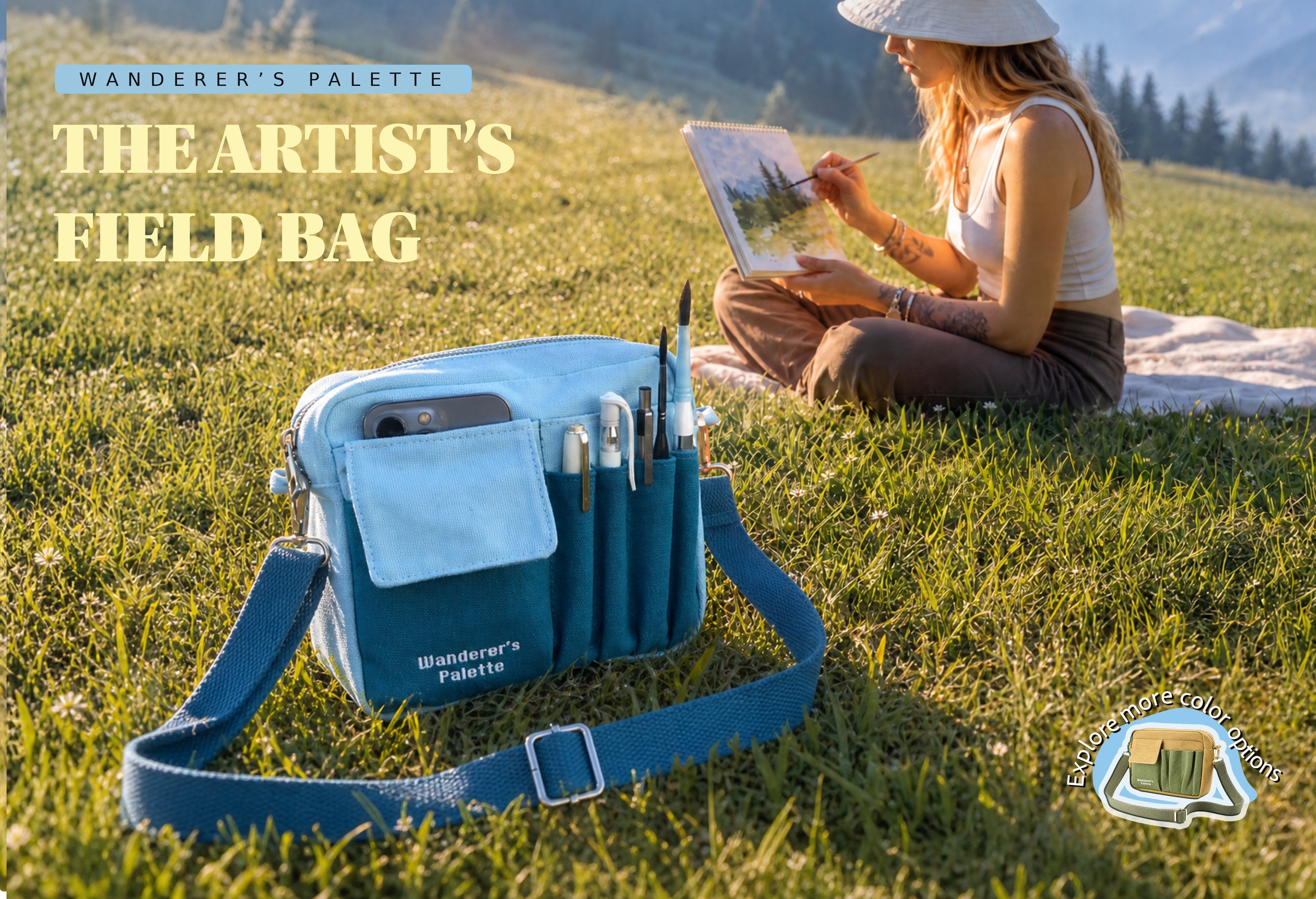 The Artist's Field Bag — Wanderer's Palette, coming soon