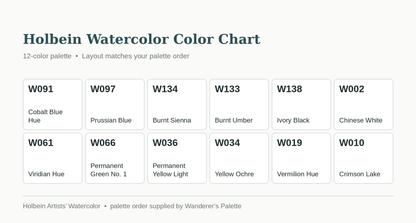 Mini Watercolor Palette – Retro Boombox Design