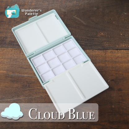 Watercolor Travel Palette | 12/24 Colors | 0.5ml/1ml Pan | Hand-Filled with Professional Holbein Watercolors