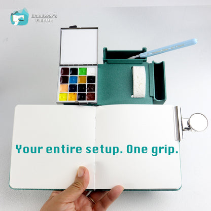 Portable Plein Air Watercolor Painting Board – product view 5