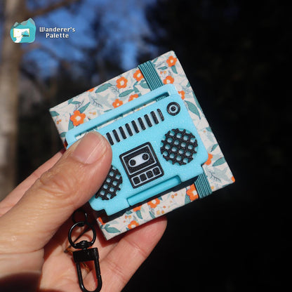 Mini Watercolor Palette | Retro Boombox Design, Travel Paint Set