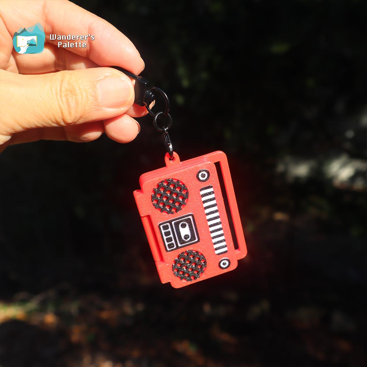 Mini Watercolor Palette | Retro Boombox Design, Travel Paint Set
