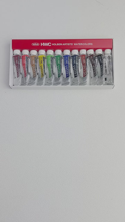 Mini Watercolor Palette – Retro Boombox Design